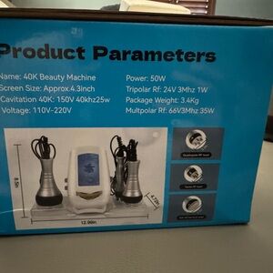 Cavitation Machine Beauty Spa 40k Beauty Machine 40k:150V, Voltage 110V-220V